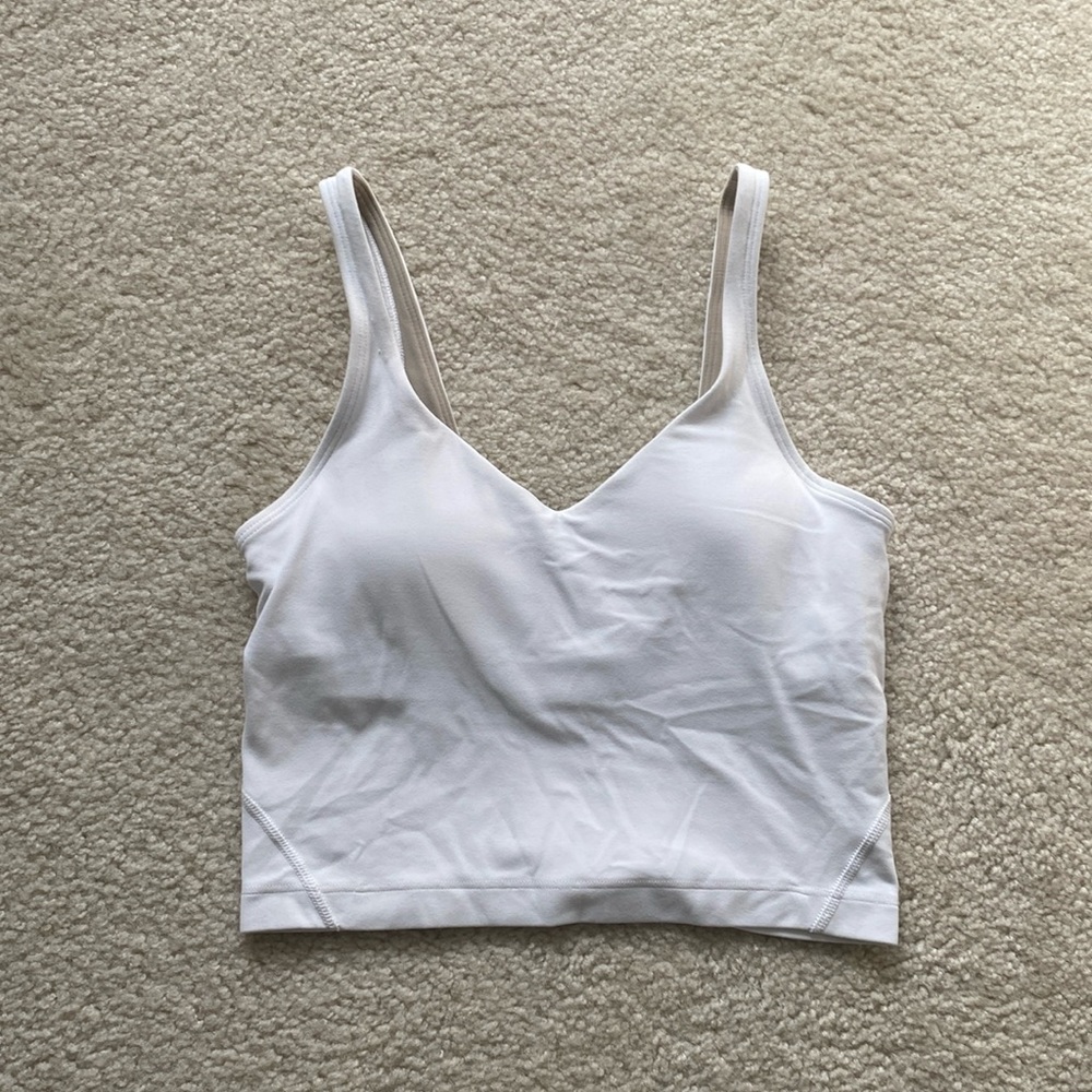 Lululemon White Align Tank Top